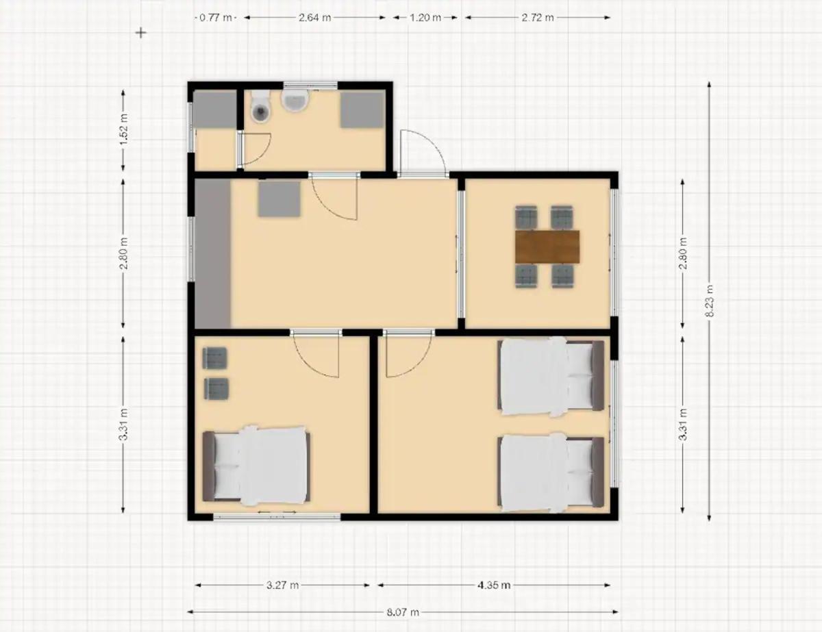 Apartment K-5 Hongdae Yeontral Park *